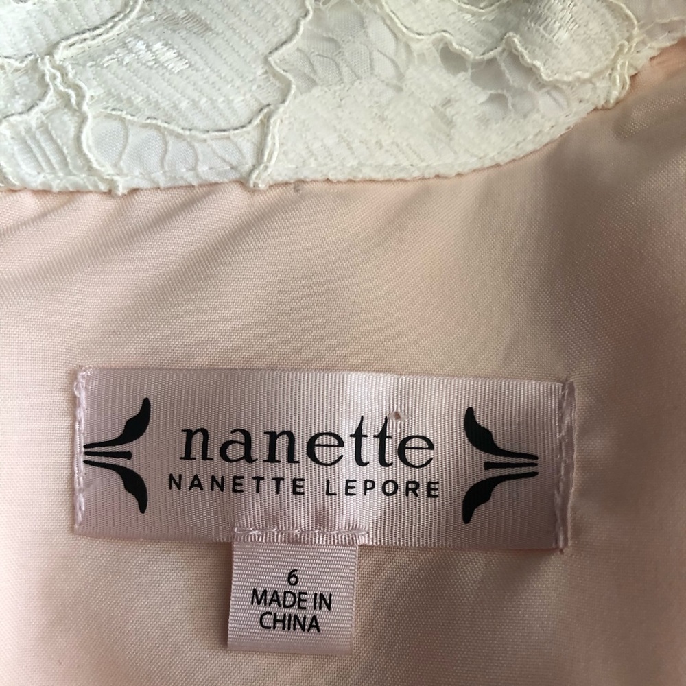 ❌SOLD❌ Nanette Lepore NWT Pleated Hem Dress - Picture 3 of 10